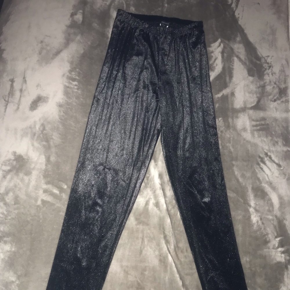 Velvet leggings